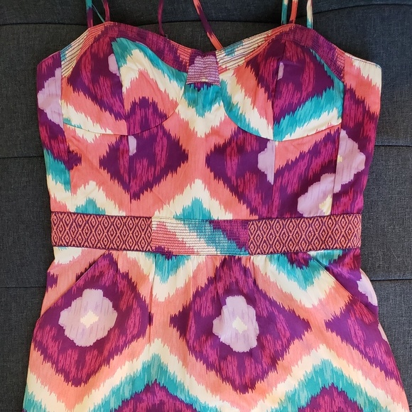 American Eagle Outfitters Dresses & Skirts - American Eagle Outfitters bright Ikat dress